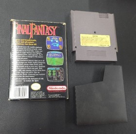 Final Fantasy (NES, nintendo 1990) Game w/manual/maps