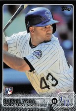 2015 Topps Black #695 Rafael Ynoa /64 Colorado Rockies