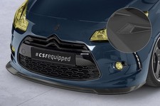 Cup Spoiler Lippe Front Ansatz Schwert für Citroen DS3 CSL518-L