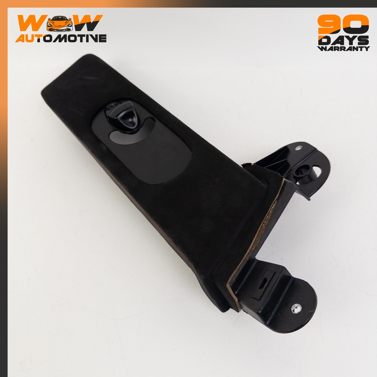 08-19 MASERATI GRANTURISMO S RIGHT PASSENGER SIDE UPPER B PILLAR TRIM BLACK OEM