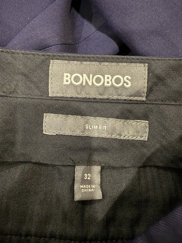 Bonobos Vitale Barberis Canonico Wool & Cashmere Suit 40S / 32x30 Pants Slim Fit - Picture 3 of 5