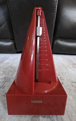 Vintage Yamaha Metronome MP-60 Red '80 MCM Modern Interior