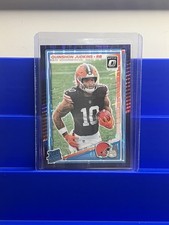 2025 Panini Donruss Optic - Rated Rookie Quinshon Judkins #252 Purple Shock...