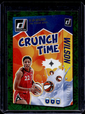 2025 Panini Donruss WNBA - Crunch Time A'ja Wilson #12 Green Fireworks /399
