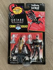 Batman Animated Series Crime Squad Stealthwing Batman Action Figure Kenner 1995