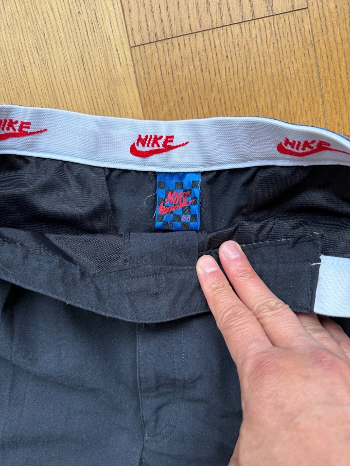 Nike Mcenroe Checkerboard Vintage Challenge Court Tennis Shorts and Pin!!! - Image 3 of 4