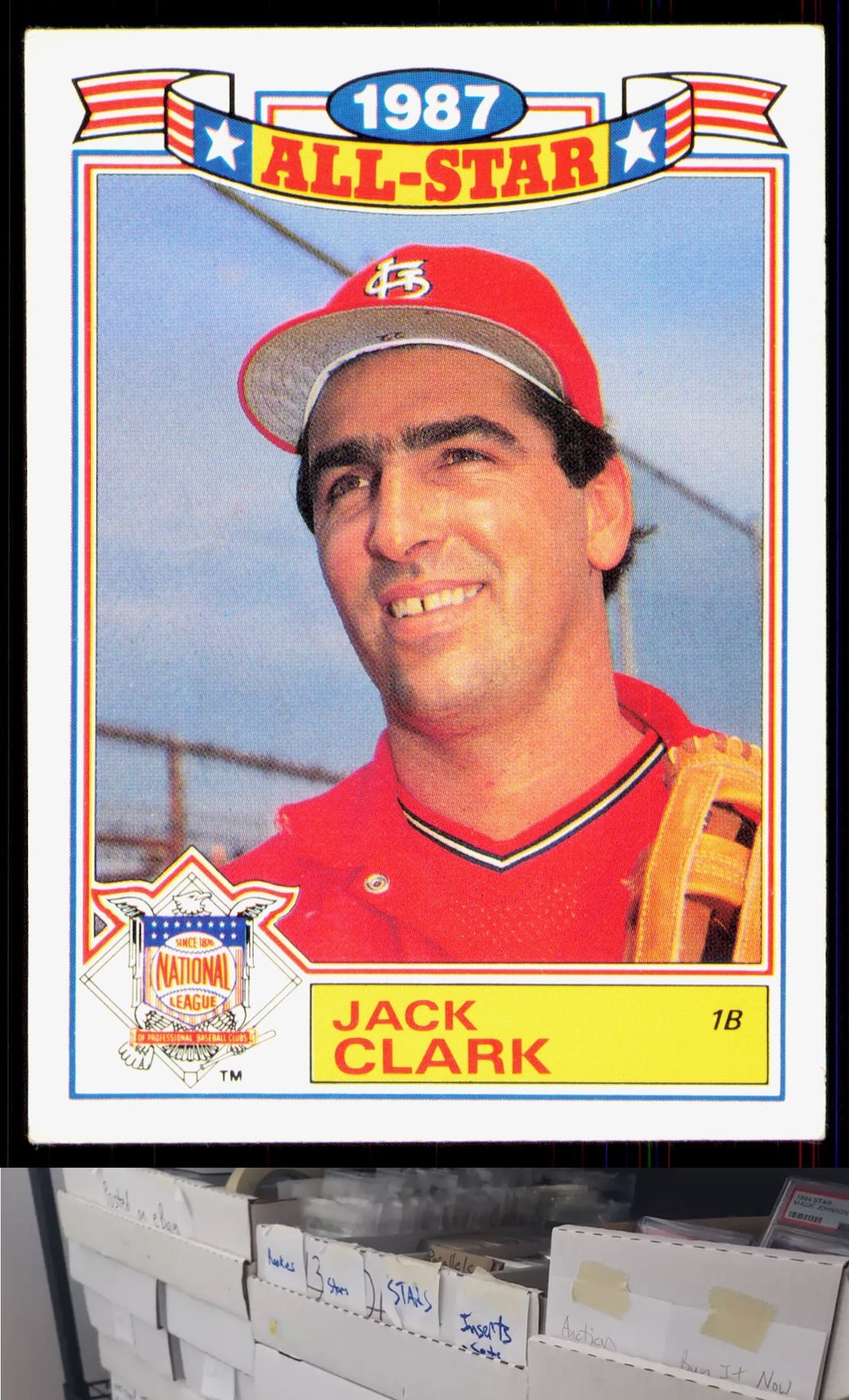 1988 Topps #13 Jack Clark Glossy All-Stars - JL