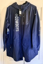 Nike Dallas Cowboys Packable Rain Parka Men’s Size XXL