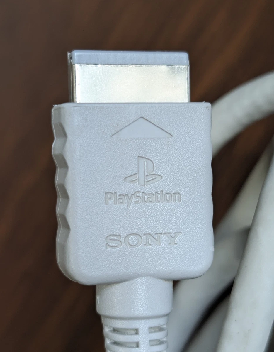 Cable de video S oficial OEM Sony PlayStation PS1 'SCPH-1100' - ¡Probado y funcionando!