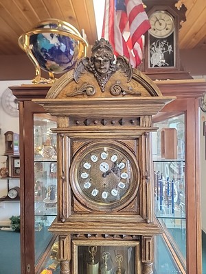 Gazo Family Rancho Bernardo Triple Chime Tall Case Grandmother