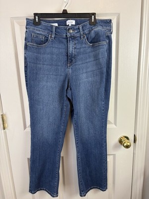 NYDJ Jeans High Rise Straight 14P Medium Wash LiftXTuck  - 363