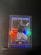 2015 Panini Elite Extra Edition - Franklin Barreto #196 Status Blue Die-Cut /100