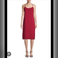 NWT‎ Show Me Your Mumu Shiloh Slip Dress Minimal in Cherry Red Tomato Girl Small