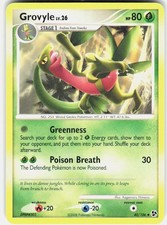 Pokemon TCG Grovyle Great Encounters 40/106 Common NM