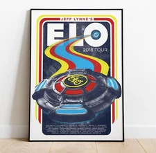 Electric Light Orchestra Concert Tour 2018 Poster
