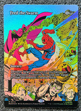 Feed the Swarm (Borderless) Foil - Marvel Universe Eternal-Legal (MAR)