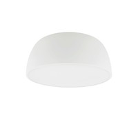 Deckenlampe Blendarm Metall Weiß Ø38 Cm Schlafzimmer Deckenleuchte E27 3-Flammig