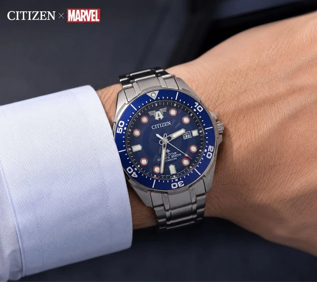 Citizen 200 m (20 ATM) Water Resistance Diver Wristwatches for