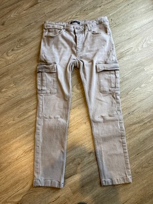 Herren Cargo Hose Amaci & Sons Hell Grau 34/32