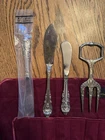 Wallace Sir Christopher Sterling Silver Add Ons Set of 4 Flatware