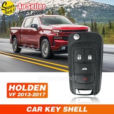 For Holden Commodore VF 2013-2017 Flip Remote Car Key Shell 4 Buttons Case Fob