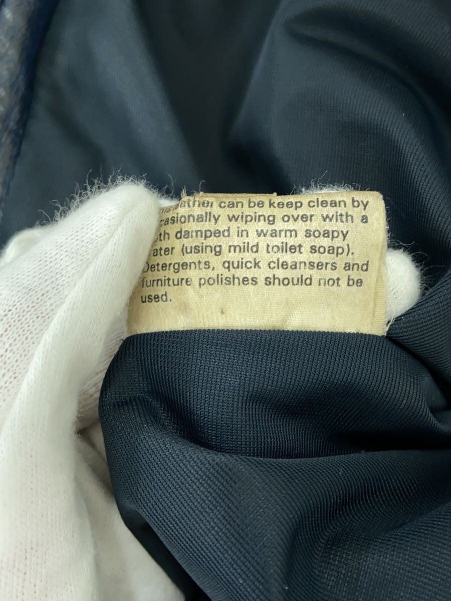 ALTRA Giacca Riders Altre Marche PELLE Biker Single Rider Pelle BLU Usata