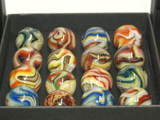 L K Box of 16 Jabo RDR BIRTHDAYMarbles Made 2011 Collector Set 540