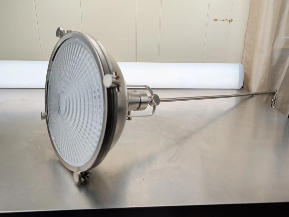 Потолочный светильник Fresnel морской свет стекло прибрежный кулон нержавеющая сталь набор из 3 - Изображение 3 из 4