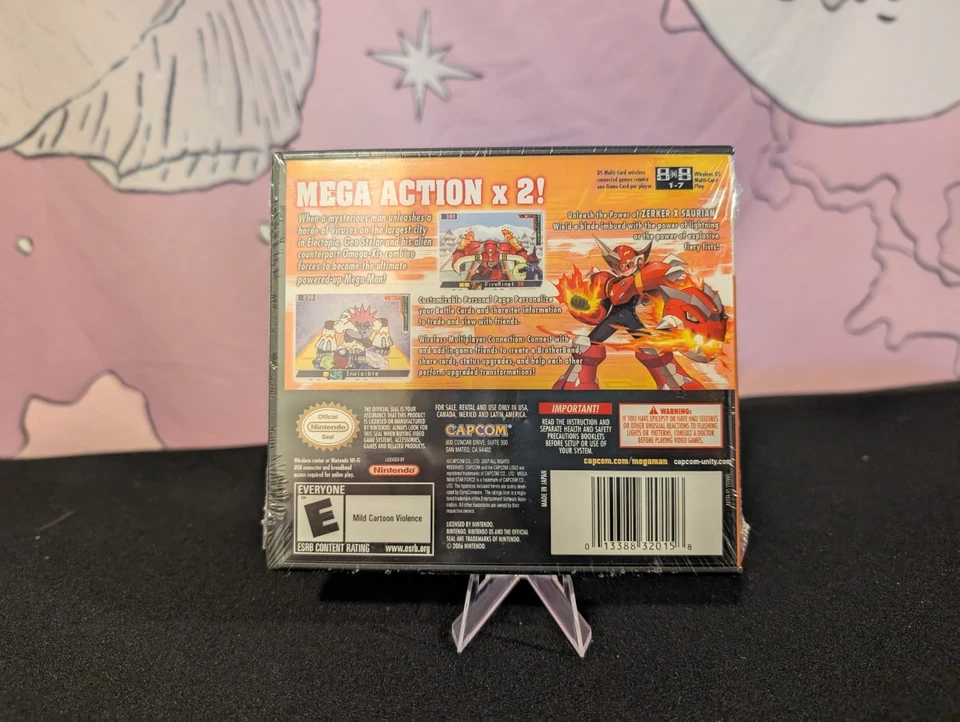 Mega Man Star Force 2: Zerker X Saurian Nintendo DS NIB Sealed - Image 2 of 2