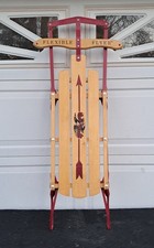 Flexible Flyer Sled, model 1048, very good, pre-owned condition, 48",