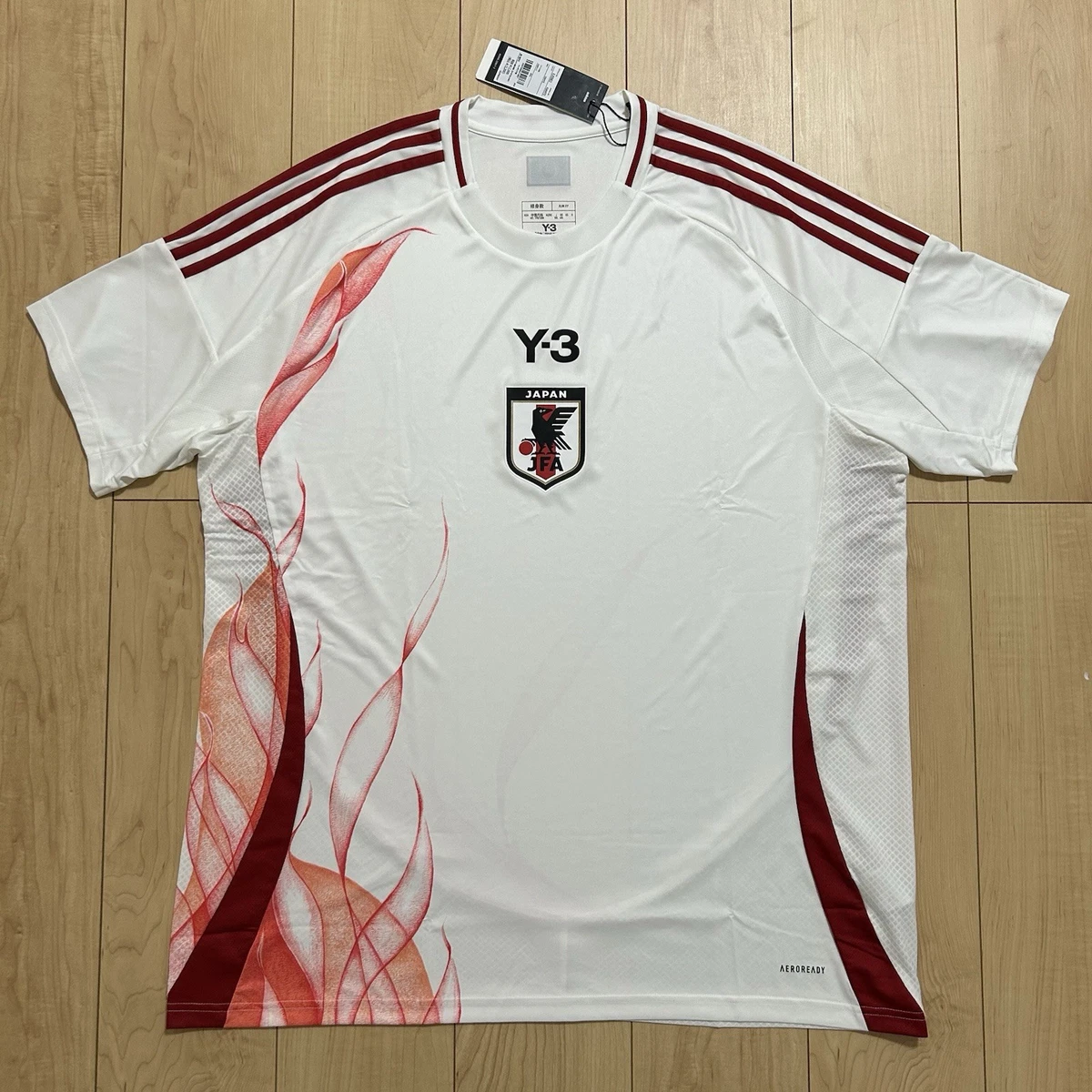 adidas Japan White National Team Soccer Fan Apparel & Souvenirs