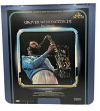 Grover Washington Jr. In Concert CED RCA Videodisc Selectavision MGM