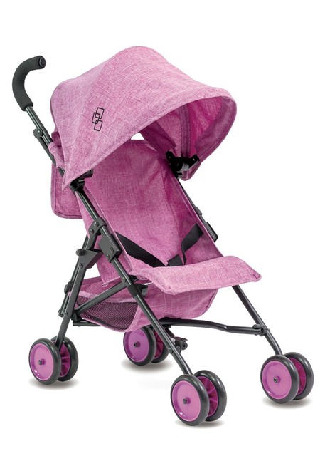 purple baby doll stroller