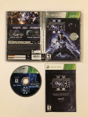 Star Wars: The Force Unleashed II Platinum Hits (Xbox 360, 2010)
