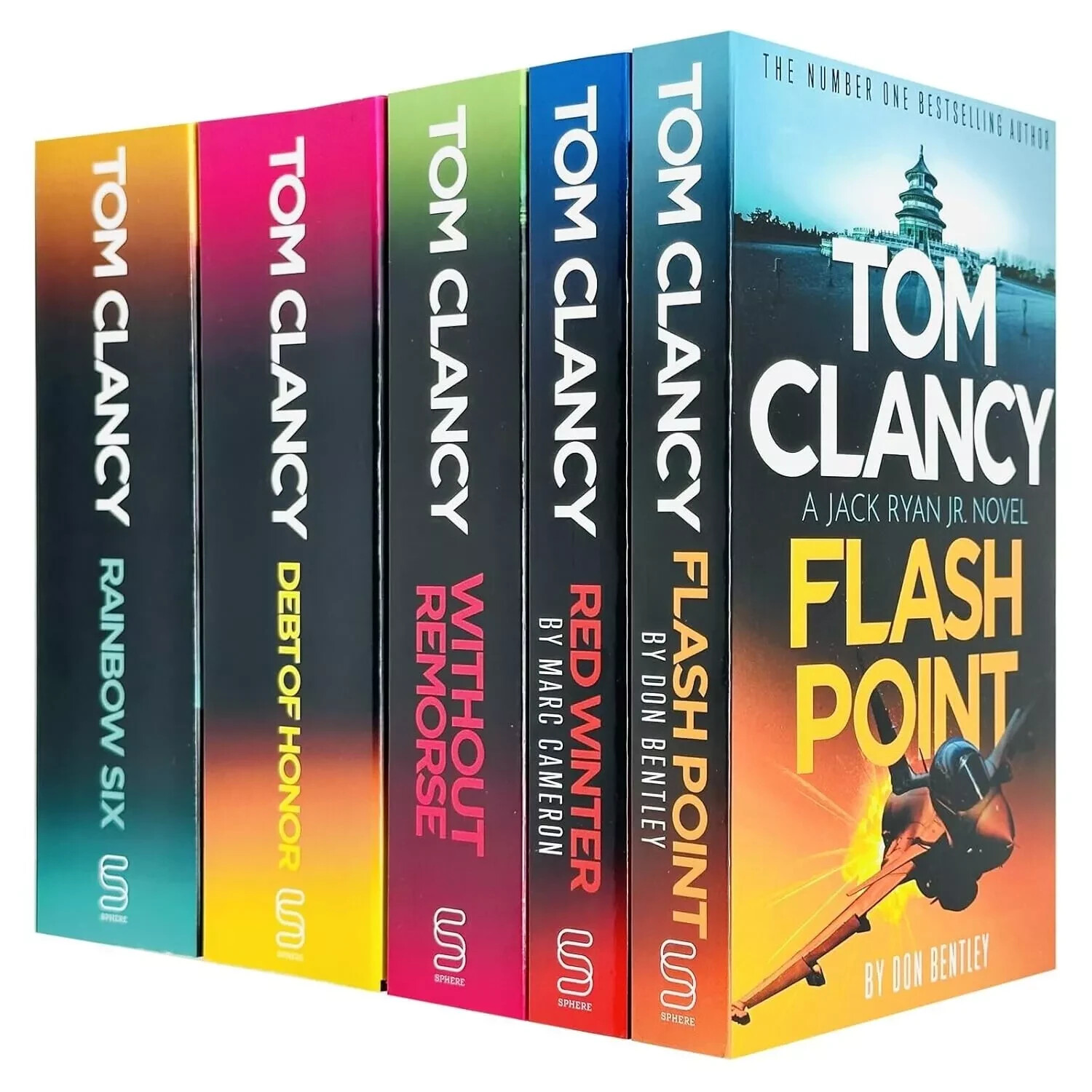 Tom Clancy Series 5 Books Collection Set by Don Bentley,Marc Cameron Rainbow Six - Image 3
