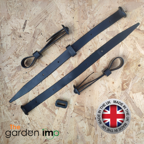 GroundMaster Super Soft Tree Ties - Strong Elastic Rubber Plant Support Straps E