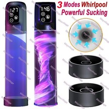 Vacuum Penis Pump for Male ED Enhancement Erectile Enlargement Penis Enlarger BG