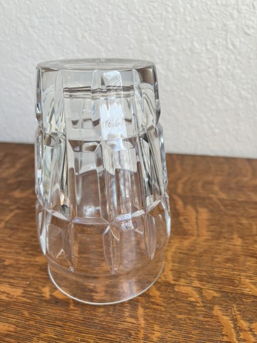 BACCARAT FRANCE ART NADINE PATTERN CRYSTAL FLOWER VASE ART GLASS HOME DECOR - Picture 7 of 10
