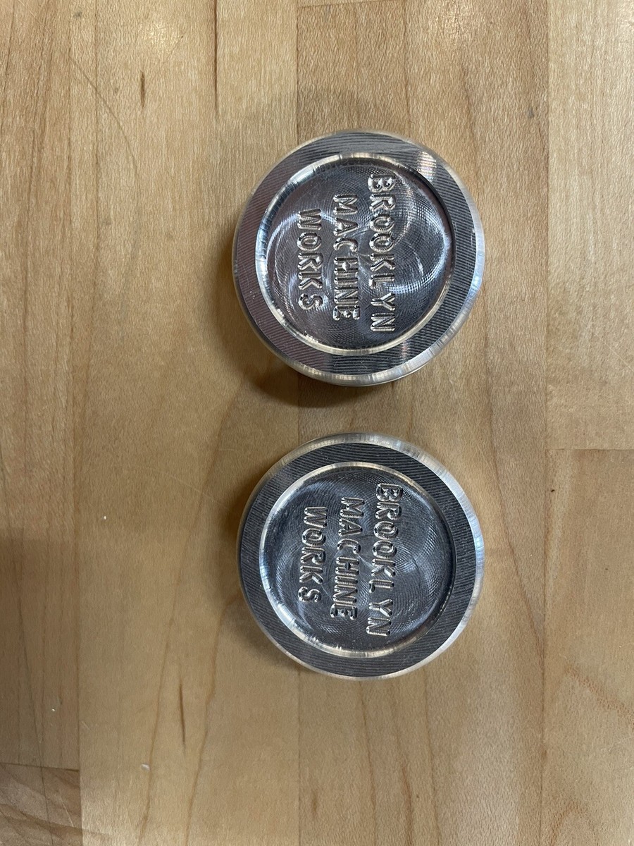 Brooklyn Machine Works Bar End Caps (sold as one pair) Brand New