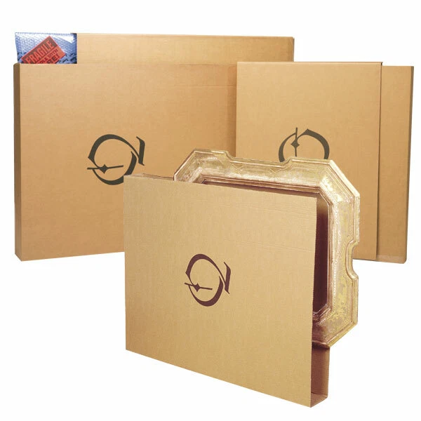 SCATOLE CARTONE IMBALLAGGIO quadri telescopiche 80 x 12 x H var cm int 60-100 - Bild 1 von 1
