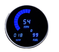 Intellitronix Blue LED Digital Gauge Cluster ...