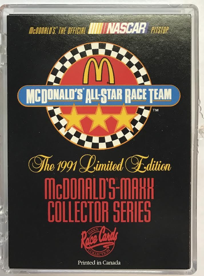 1991 MAXX RACE CARDS 