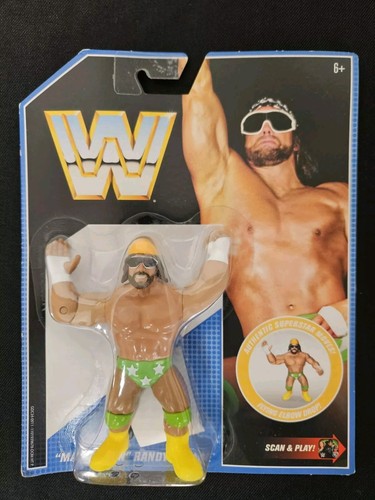 WWE Mattel Retro Macho Man Randy Savage WWF Hasbro...