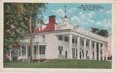 AK Mt. Vernon  Mansion. The Home of Washington