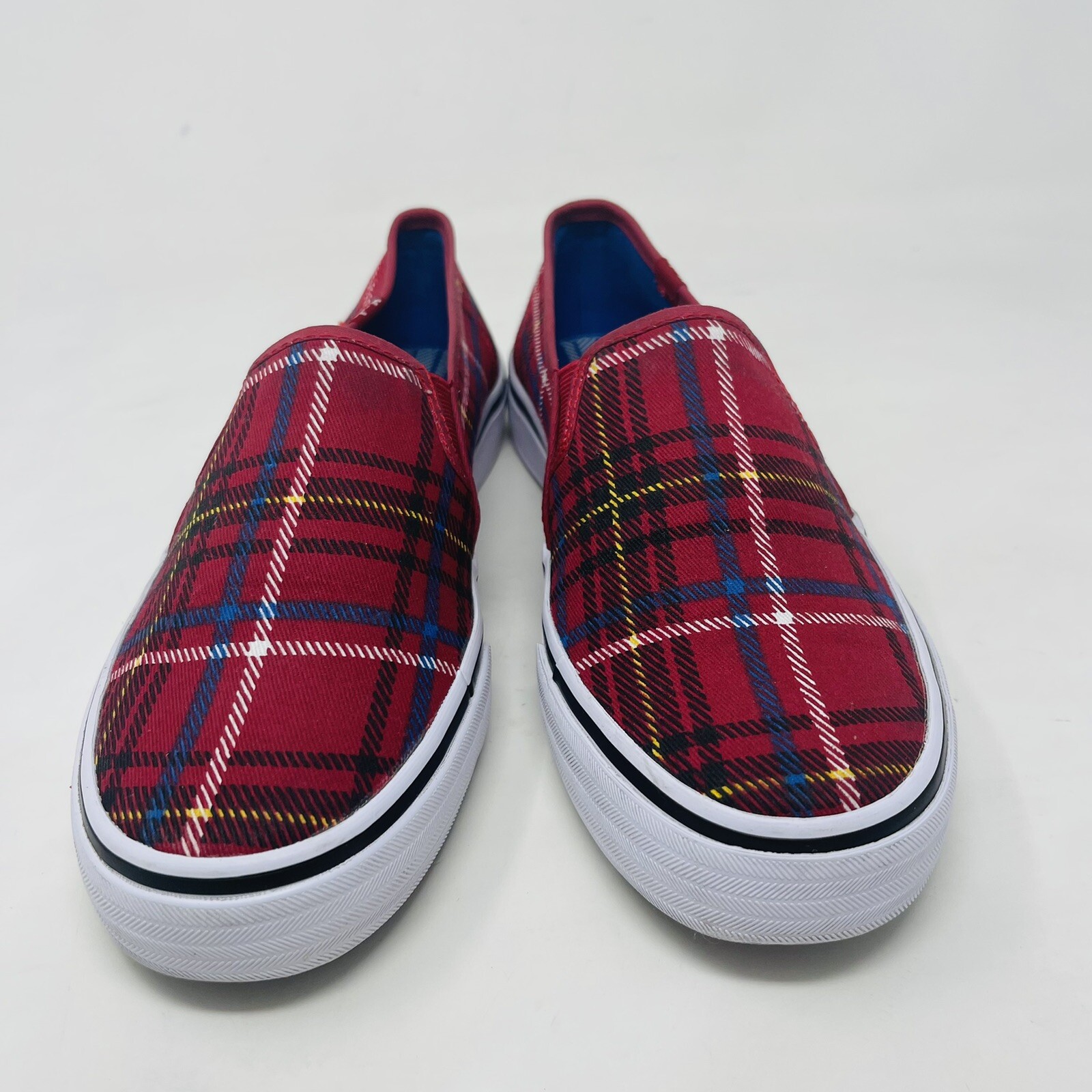 keds double decker plaid