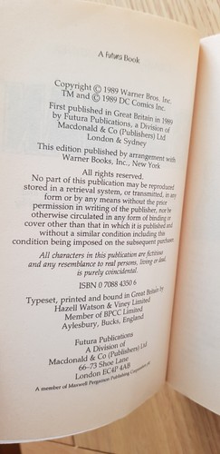 BATMAN - Good Condition Movie Tie-In/Novelisation - Craig Shaw Gardner - Picture 16 of 16