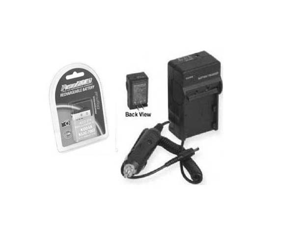 Battery + Charger for Kodak MD81, V803, V1003, Z950, Z-950, Digital Camera