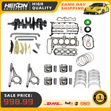 Crankshaft With Engine Rebuild Kit For 14-23 Land Rover Jaguar E-PACE 204DTD 2.0