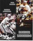 TOM FLORES & DARYLE LAMONICA SIGNED OAKLAND RAIDERS LEGENDS PHOTO BECKETT BAS
