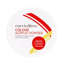 Colour Acrylic Powder - Neon Cherry by Cuccio Pro for Women - 1.6 oz